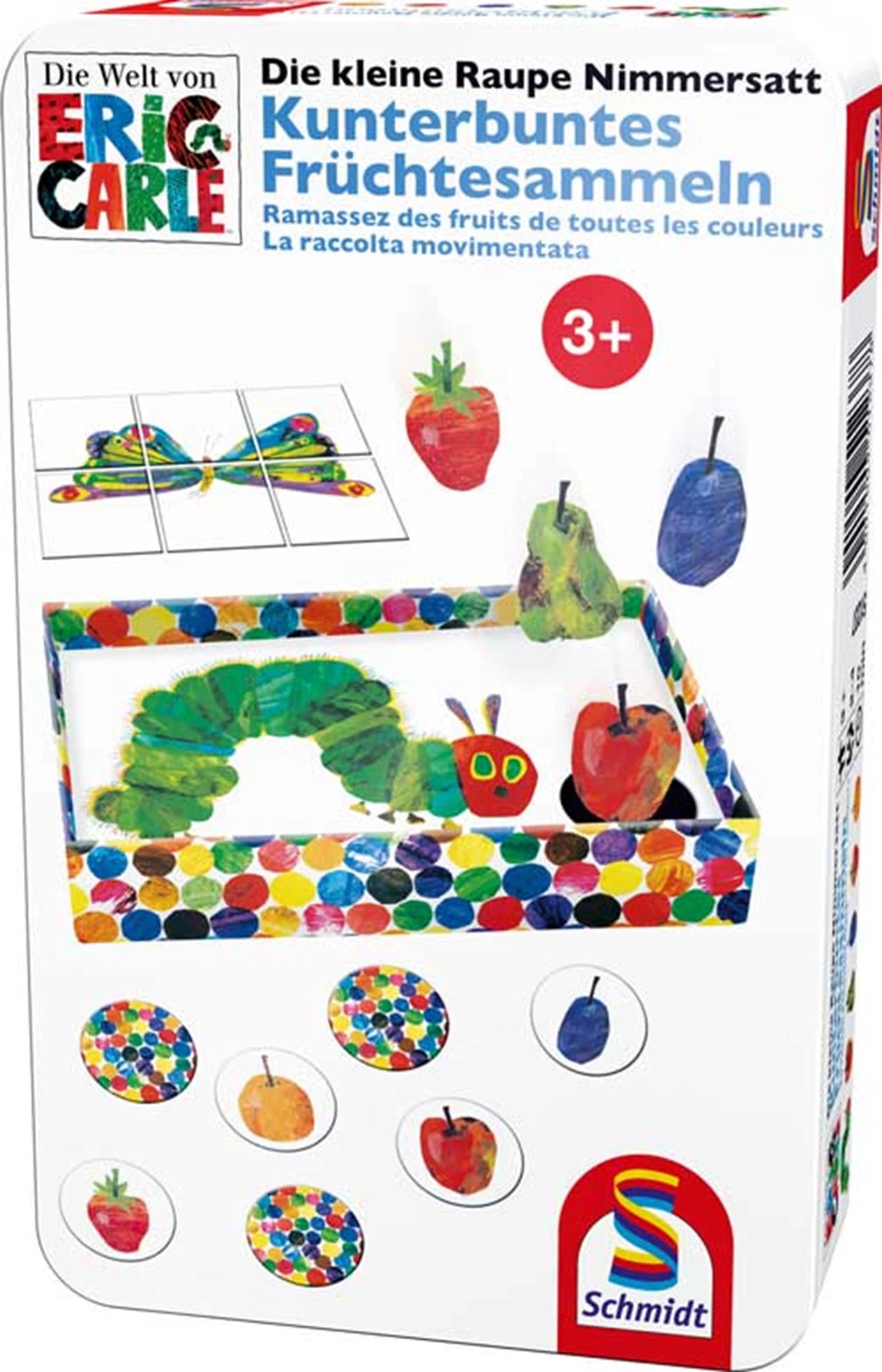 COLLECTION DE FRUITS COLORÉS (BOÎTE MÉTALLIQUE) (MULTILINGUE)