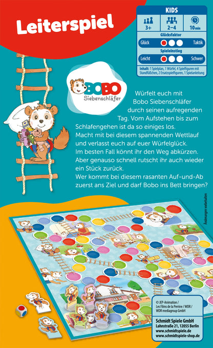 BOBO DER SIEBENSCHLÄFER, SCHLANGEN UND LEITERN (D)