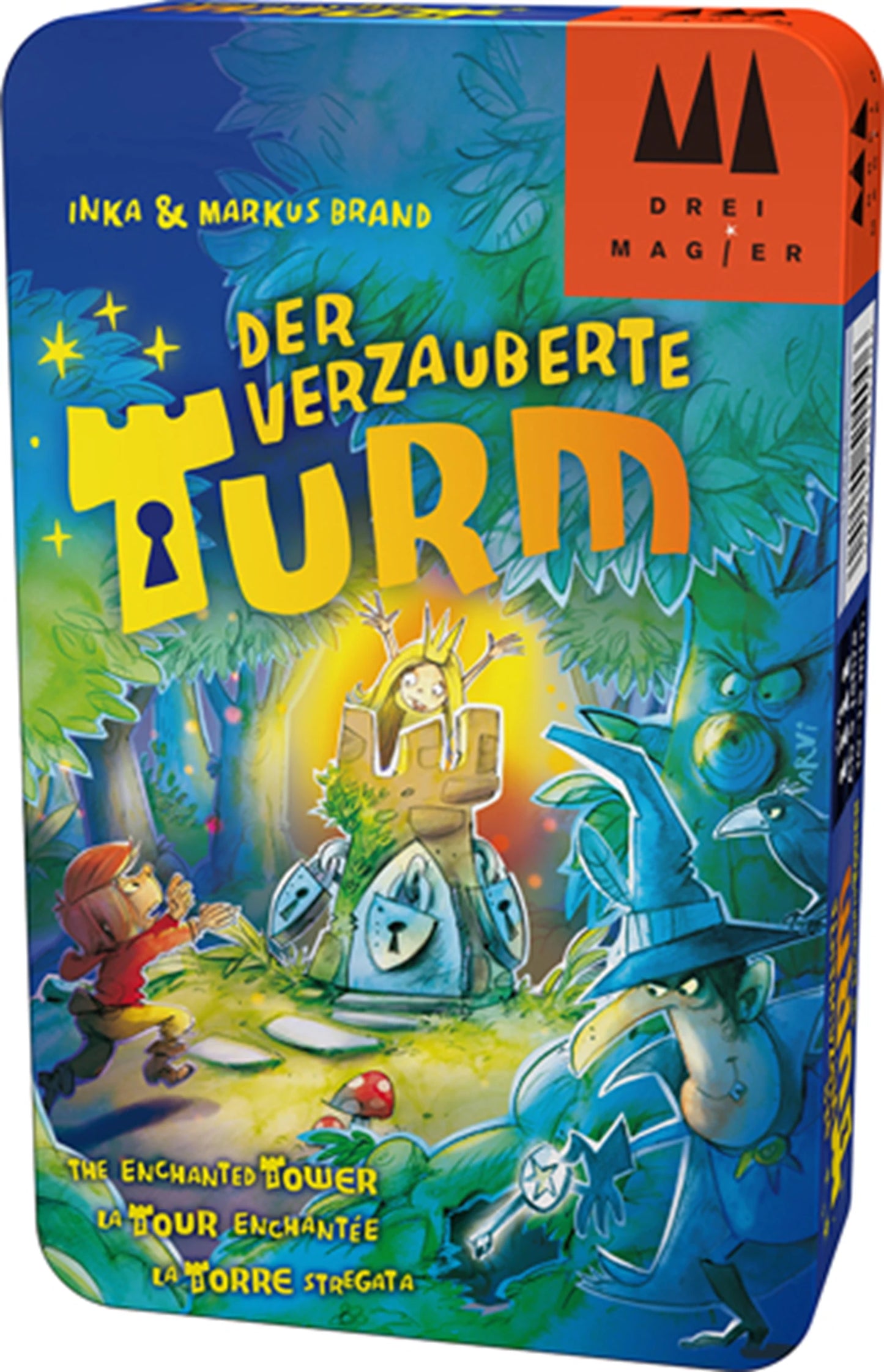 DER VERZAUBERTE TURM (METALLDOSE) (MEHRSPRACHIG)