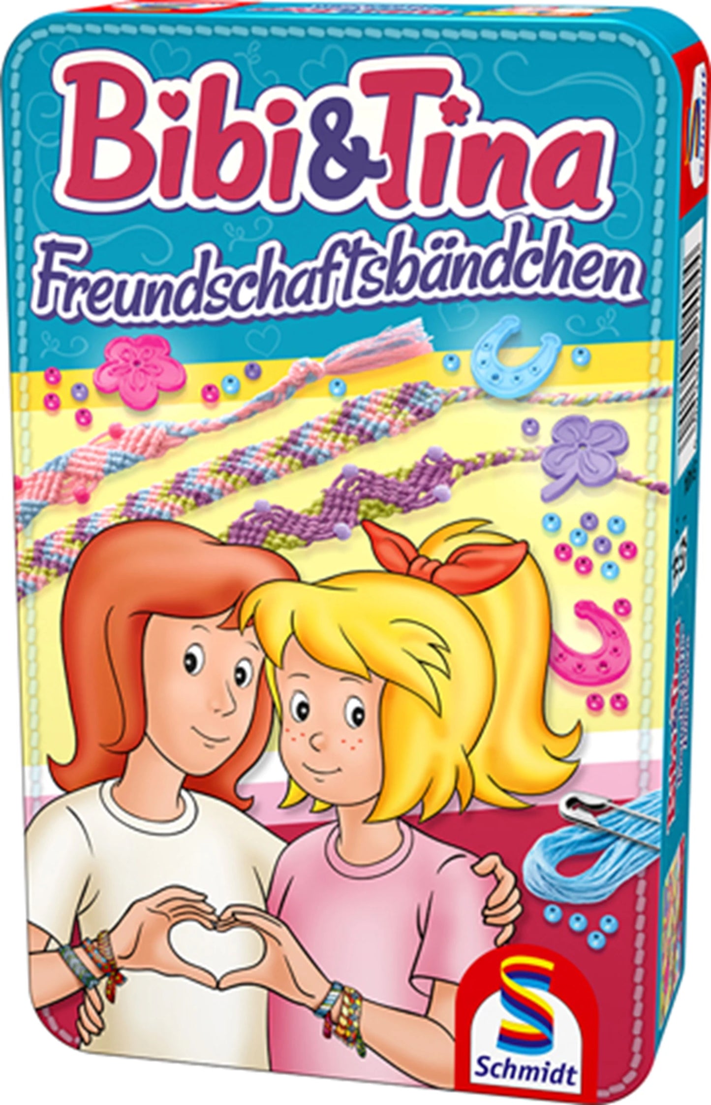 BIBI ET TINA, BRACELET D'AMITIÉ (BOÎTE MÉTALLIQUE) (D)