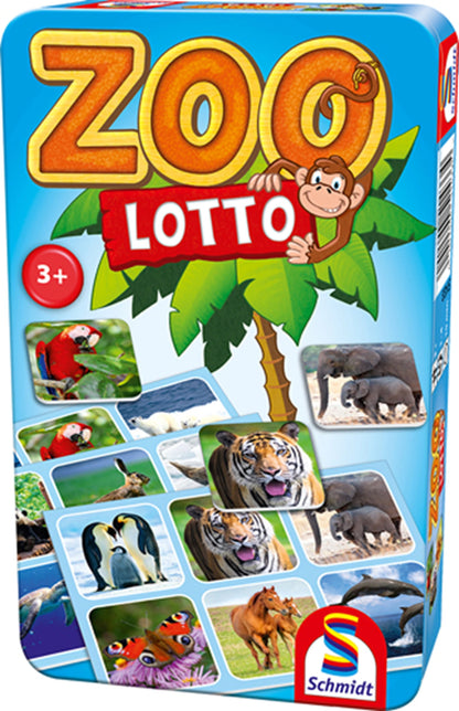 LOTO DU ZOO (BOÎTE EN MÉTAL) (MULTILINGUE)