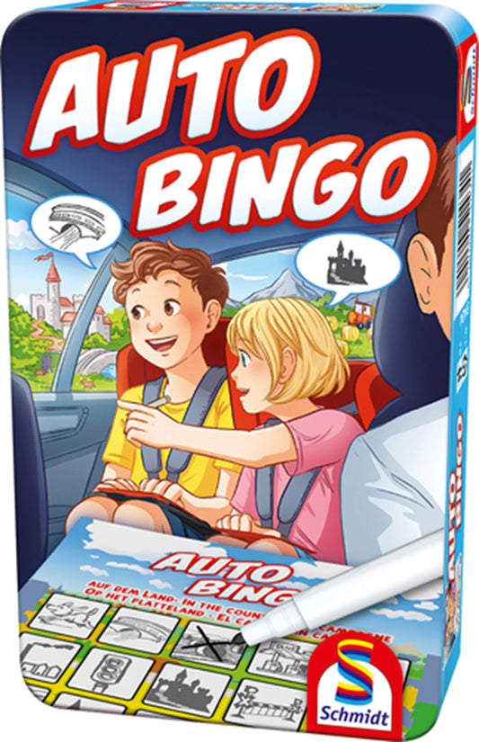 AUTO BINGO (LATTINA DI METALLO) (MULTILINGUA)
