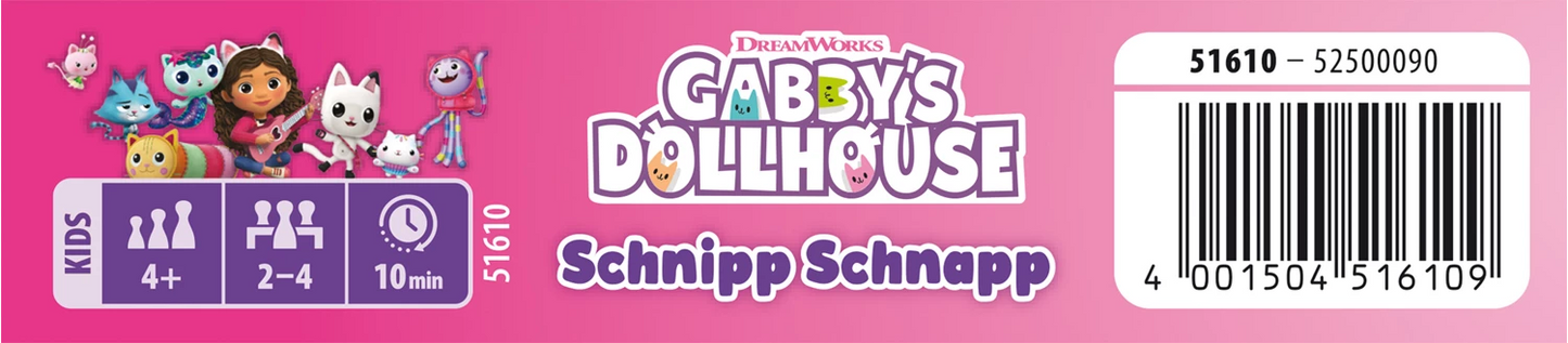 GABBYS PUPPENHAUS, SCHNIPP SCHNAPP (BLECHDOSE) (D)