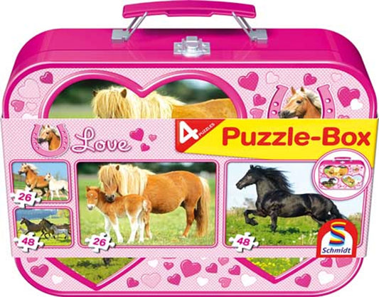 PUZZLE BOX CAVALLI 2X26 2X48 PEZZI