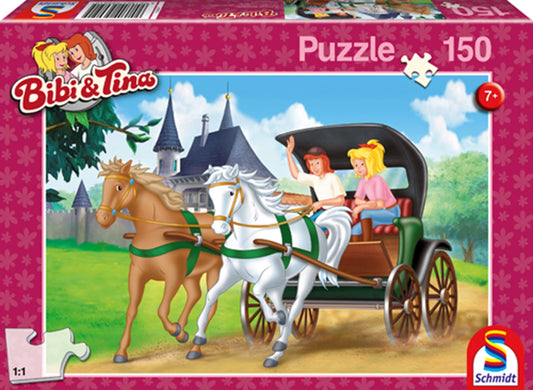 BIBI & TINA: GIRO IN CARROZZA 150 PEZZI