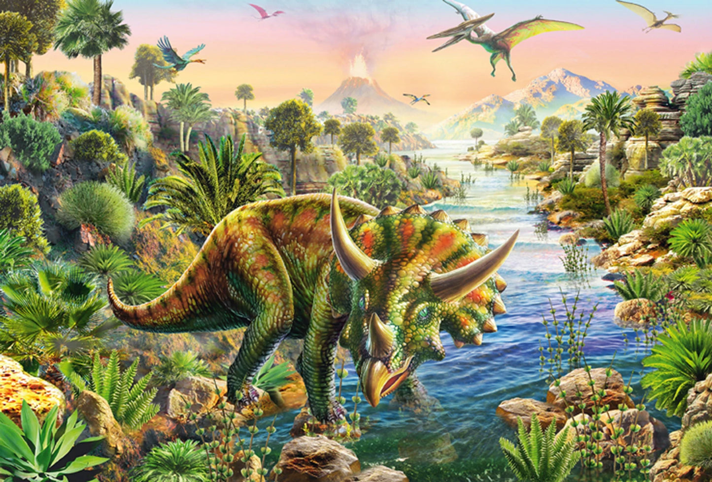AVENTURES AVEC LES DINOSAURES 3X48 PIÈCES