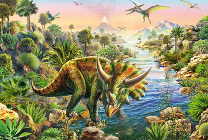 AVENTURES AVEC LES DINOSAURES 3X48 PIÈCES