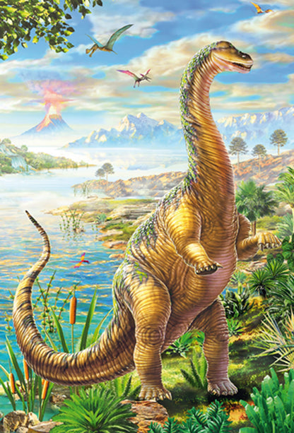 AVENTURES AVEC LES DINOSAURES 3X48 PIÈCES