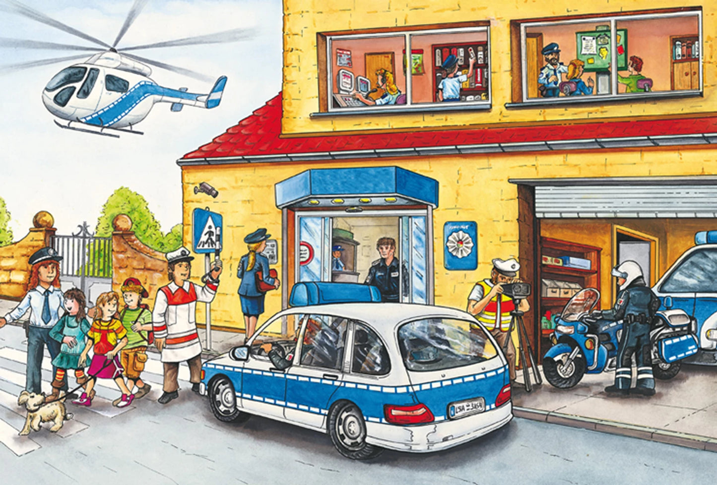 POMPIERS ET POLICE 3X24 PIÈCES