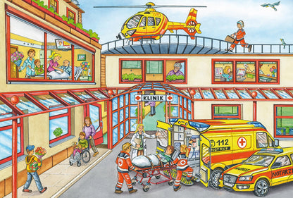 POMPIERS ET POLICE 3X24 PIÈCES