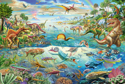 DÉCOUVRE LES DINOSAURES 200 PIÈCES