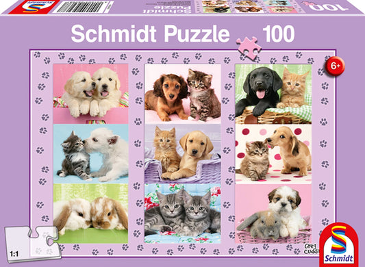 I MIEI AMICI ANIMALI 100 PEZZI