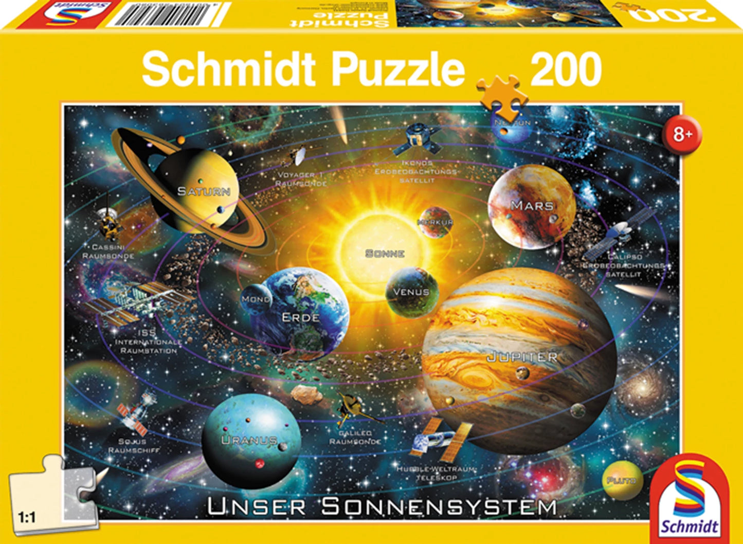 SYSTÈME SOLAIRE 200 PIÈCES