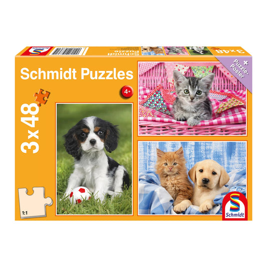 I MIEI CUCCIOLI PREFERITI 3X48 PEZZI