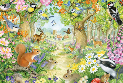 ANIMAUX DE LA FORÊT 100 PIÈCES