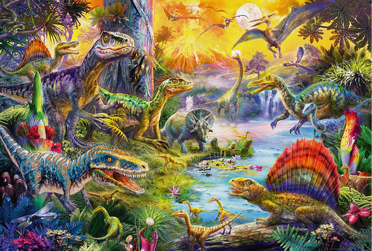 DINOSAURO 60 PEZZI (INCLUSE FIGURE DI DINOSAURI)