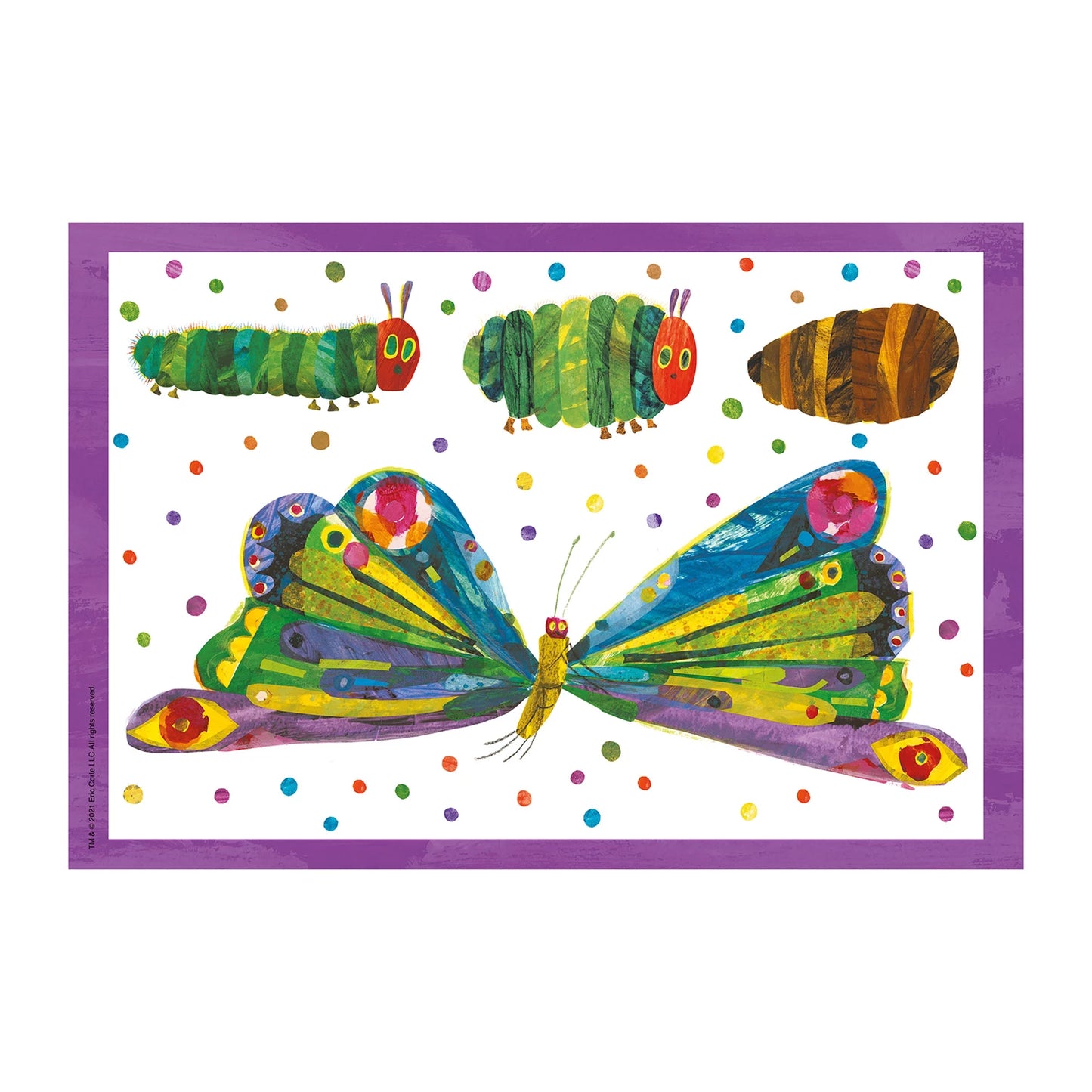 CHENILLE, COCON ET PAPILLON 3X24 PIÈCES