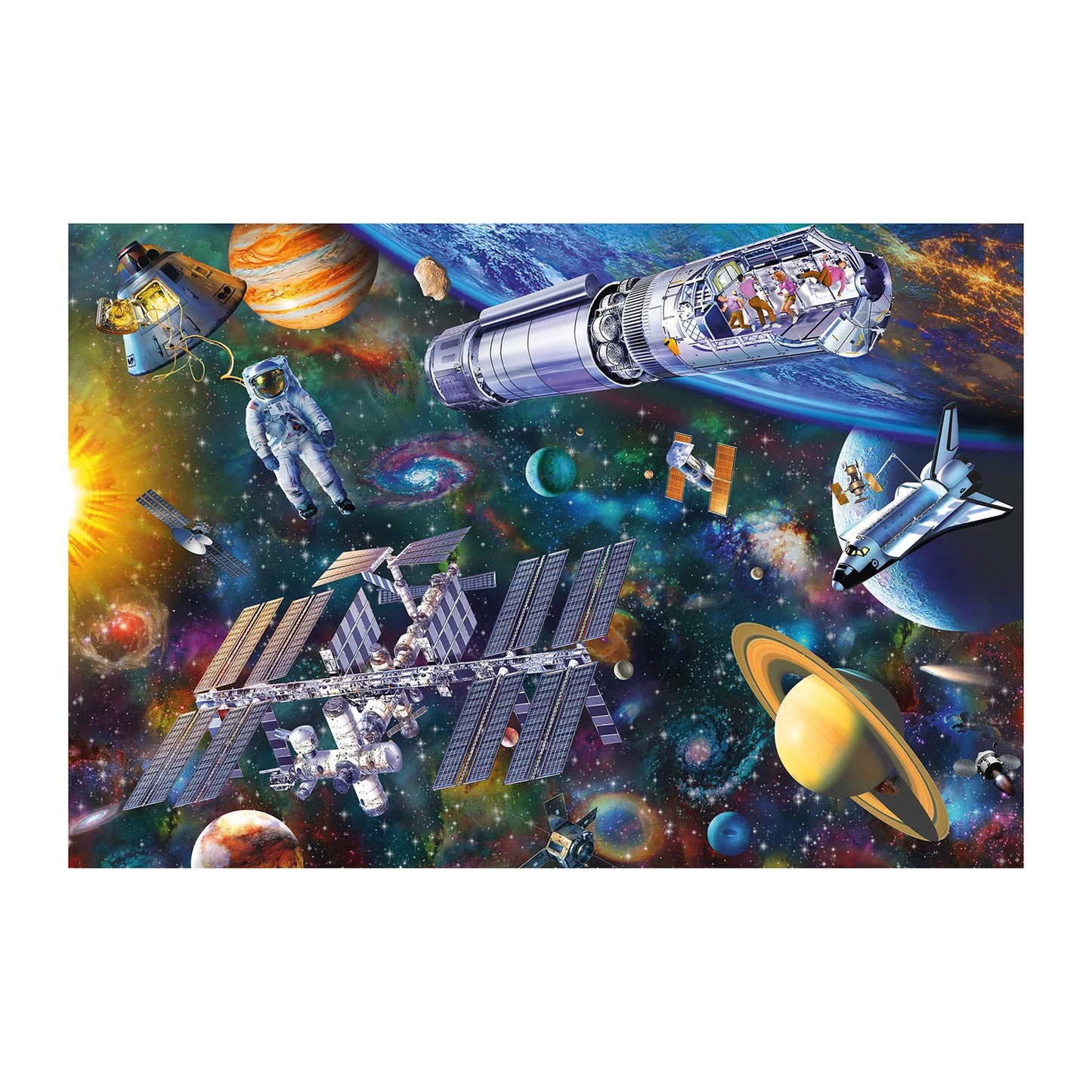 JEU SPATIAL 100 PIÈCES