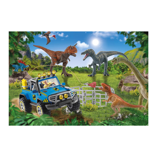 DINOSAURES GÉANTS PRÉHISTORIQUES 60 PIÈCES (FIG. INCL.)