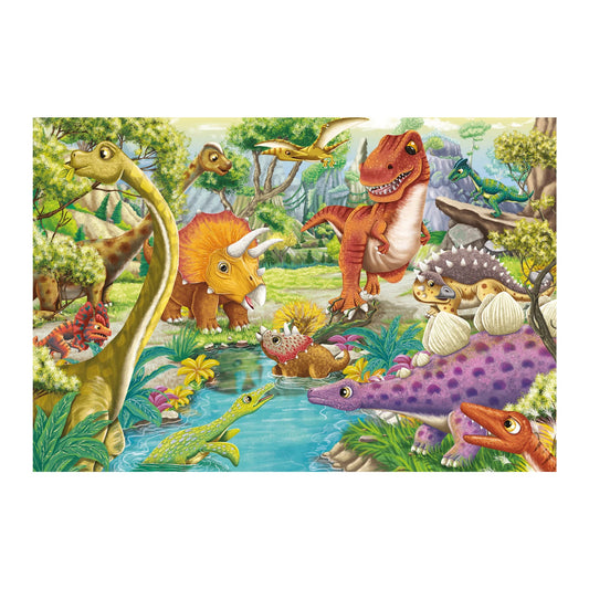 DU PLAISIR AVEC LES DINOSAURES 3X24 PIÈCES