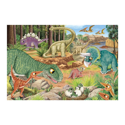 DU PLAISIR AVEC LES DINOSAURES 3X24 PIÈCES