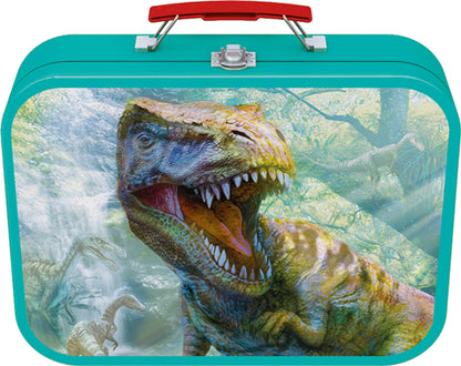 PUZZLE BOX DINOSAURI 60 PEZZI 2X100 PEZZI