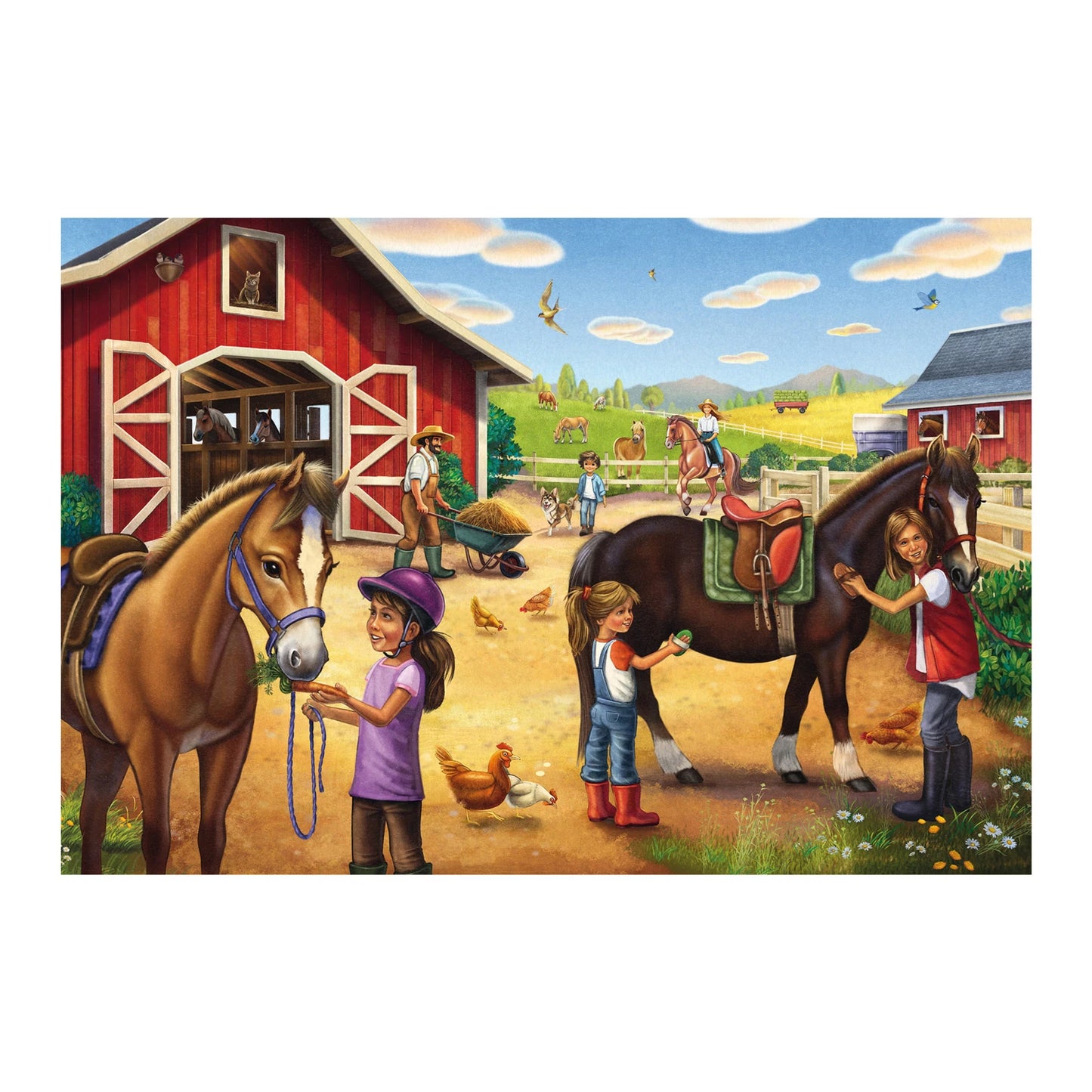 MES CHEVAUX PRÉFÉRÉS 3X48 PIÈCES