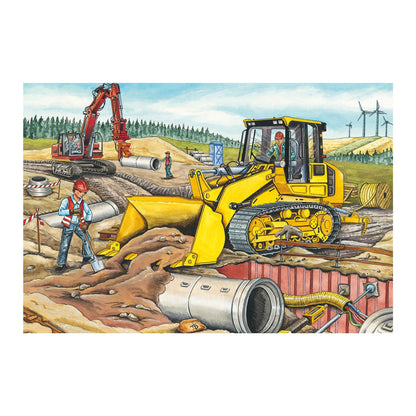 MES VÉHICULES DE CONSTRUCTION PRÉFÉRÉS 3X48 PIÈCES