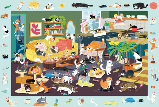 DIVERTENTE GIOCO DI GATTI 150 PEZZI