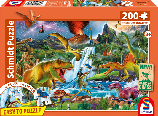 AFFASCINANTI GIGANTI PREISTORICI (200 PEZZI)