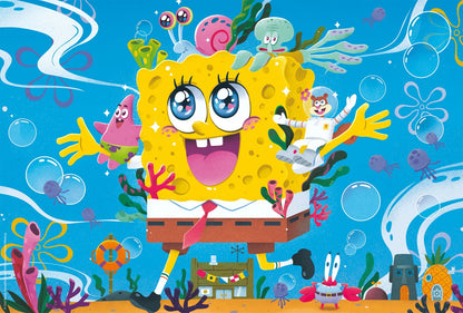 BOB L'ÉPONGE CARRÉE AVENTURES À BIKINI BOTTOM 100 PIÈCES