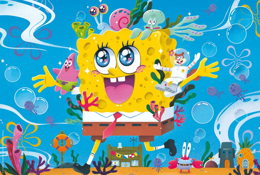 SPONGEBOB SQUAREPANTS AVVENTURE IN BIKINI BOTTOM 100 PEZZI