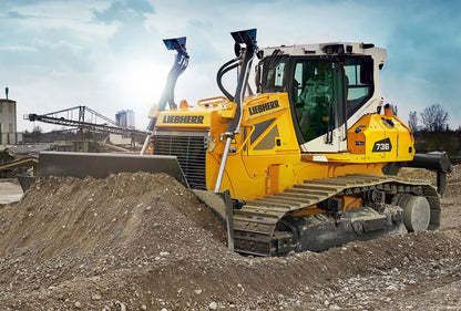 LIEBHERR, BULLDOZER PR736, 60 PIÈCES