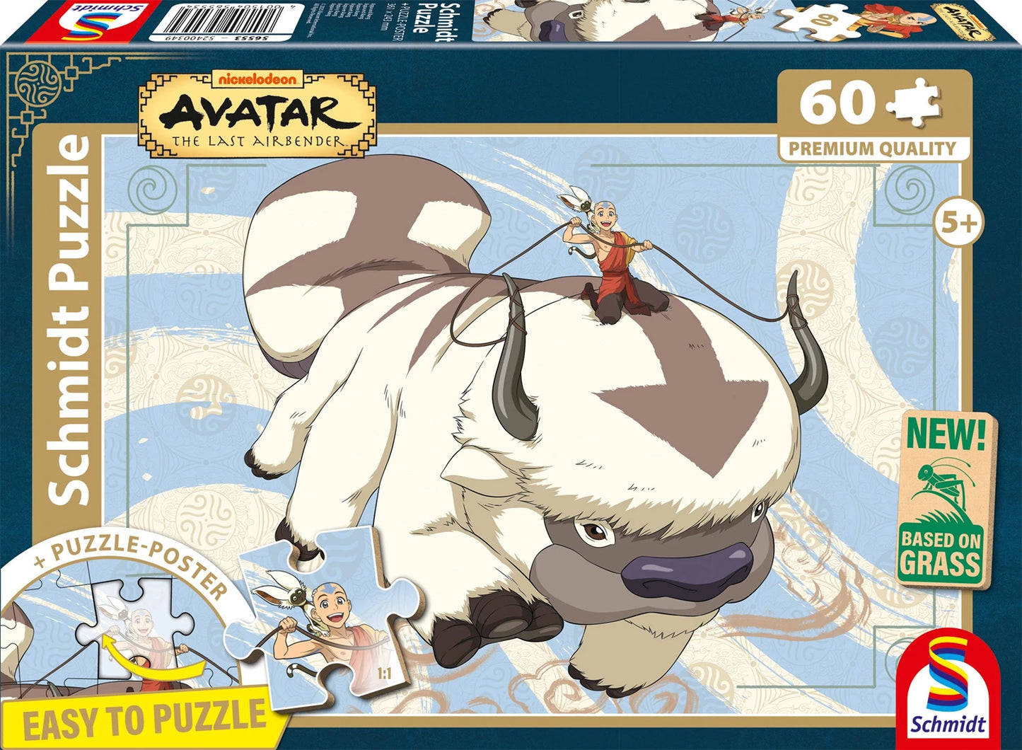 AVATAR, APPA ET AANG 60 PIÈCES