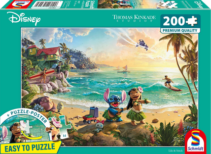 DISNEY LILO & STITCH 200 TEILE
