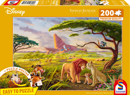 DISNEY DER KÖNIG DER LÖWEN ERINNERE DICH WER DU BIST 200 TEILE