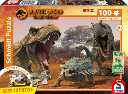 JURASSIC WORLD, UNA NUOVA ERA 100 PEZZI