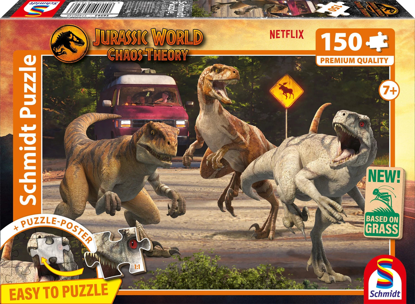 JURASSIC WORLD: L'ATTACCO DEI VELOCIRAPTOR (150 PEZZI)