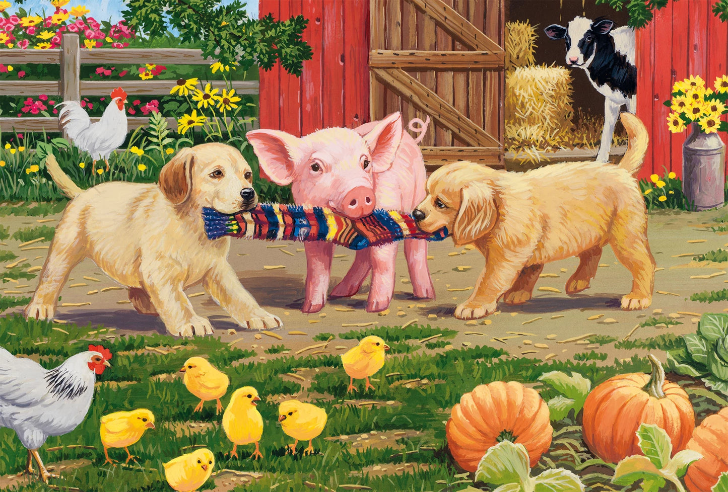 ANIMALI DA FATTORIA 3X48 PEZZI