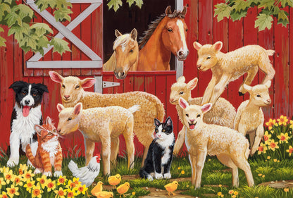 ANIMALI DA FATTORIA 3X48 PEZZI