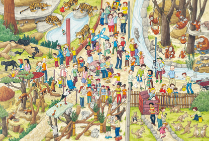 AMUSANT AU ZOO 3X48 PIÈCES