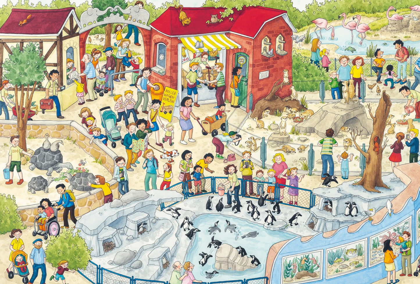 AMUSANT AU ZOO 3X48 PIÈCES