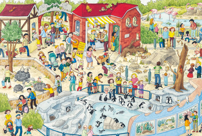 AMUSANT AU ZOO 3X48 PIÈCES