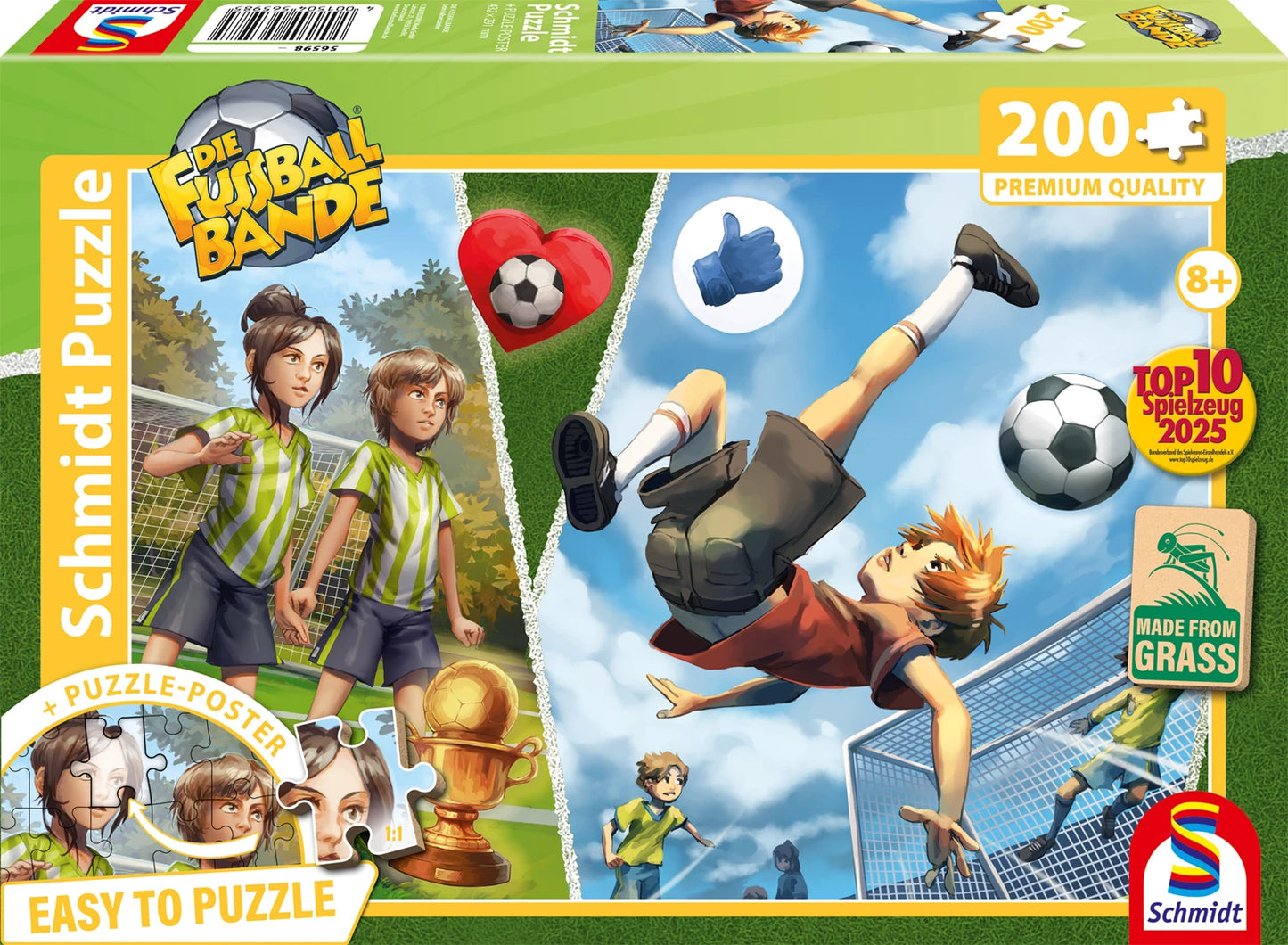 CALCIO IN ROVESCIATA DI LEON 200 PEZZI