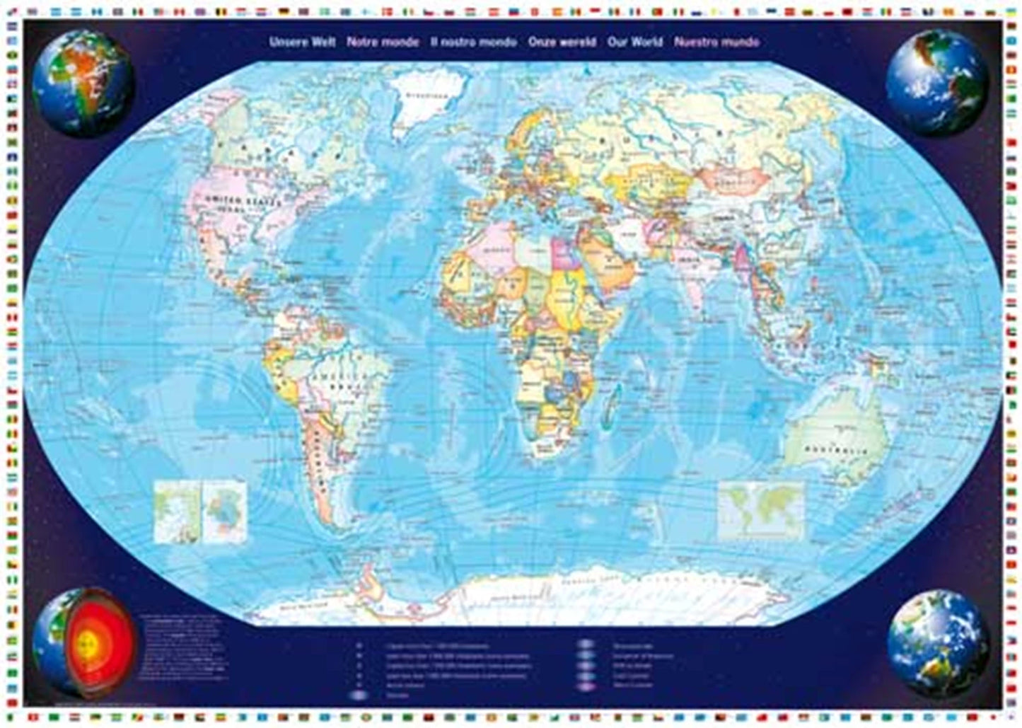 UNSERE WELT 2000 TEILE
