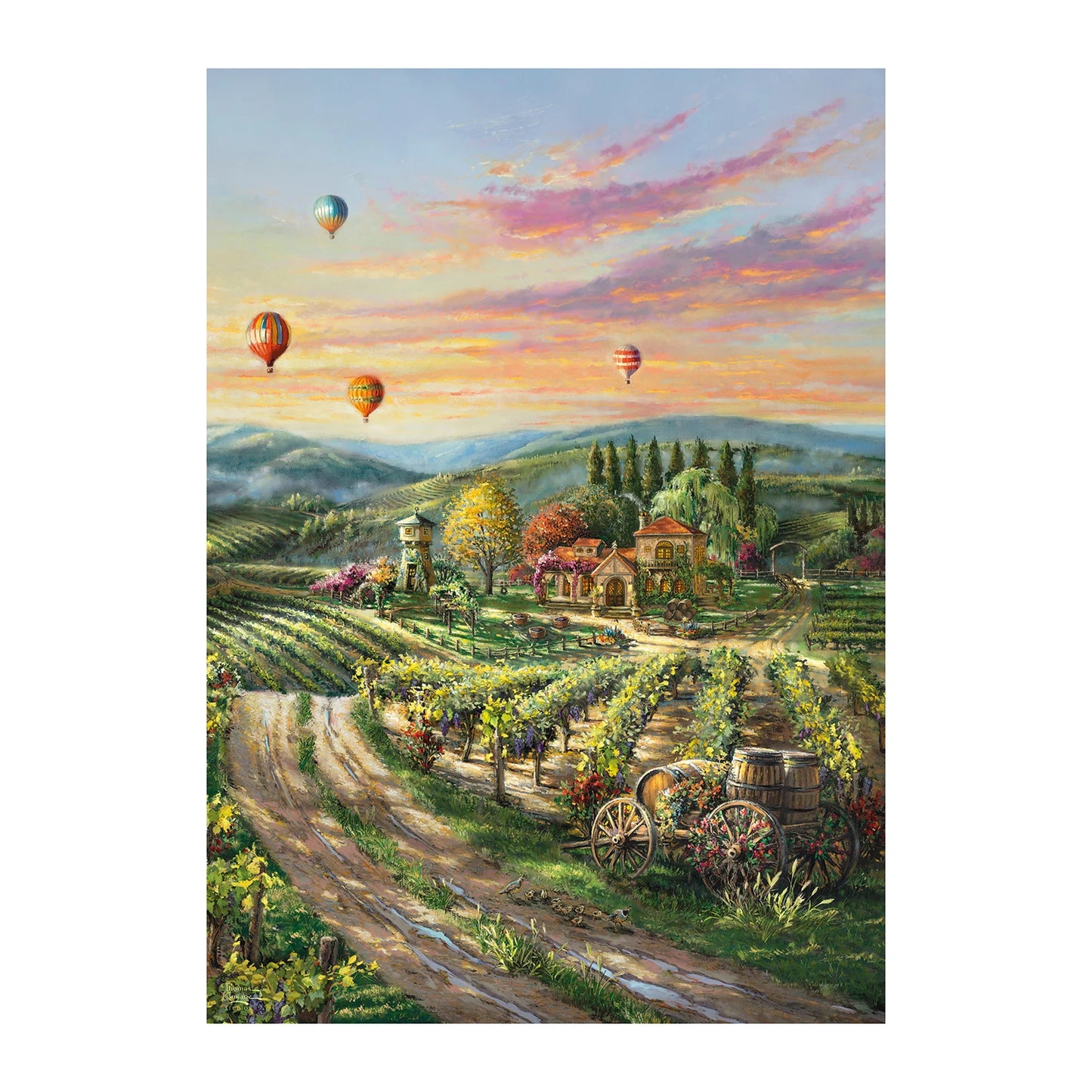 PEACEFUL VALLEY VINEYARD 1000 PIÈCES