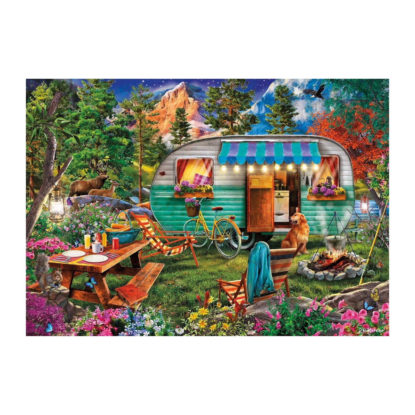 CAMPING-CAR ROMANCE 500 PIÈCES