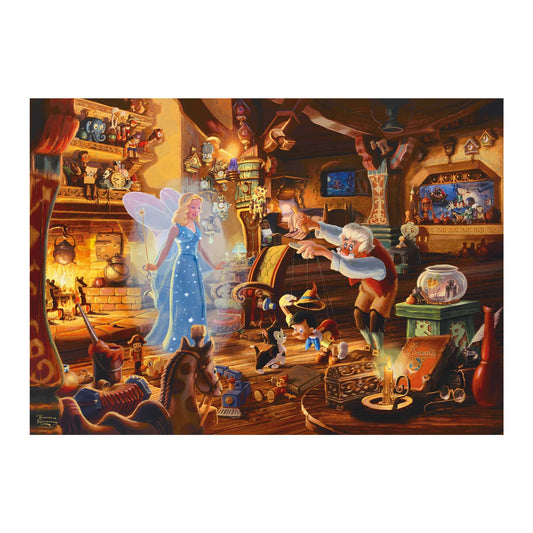 PINOCCHIO DISNEY GEPPETTO 1000 PEZZI