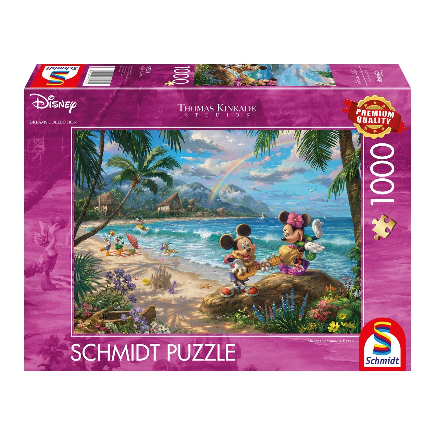 DISNEY MICKEY UND MINNIE AUF HAWAII 1000 TEILE