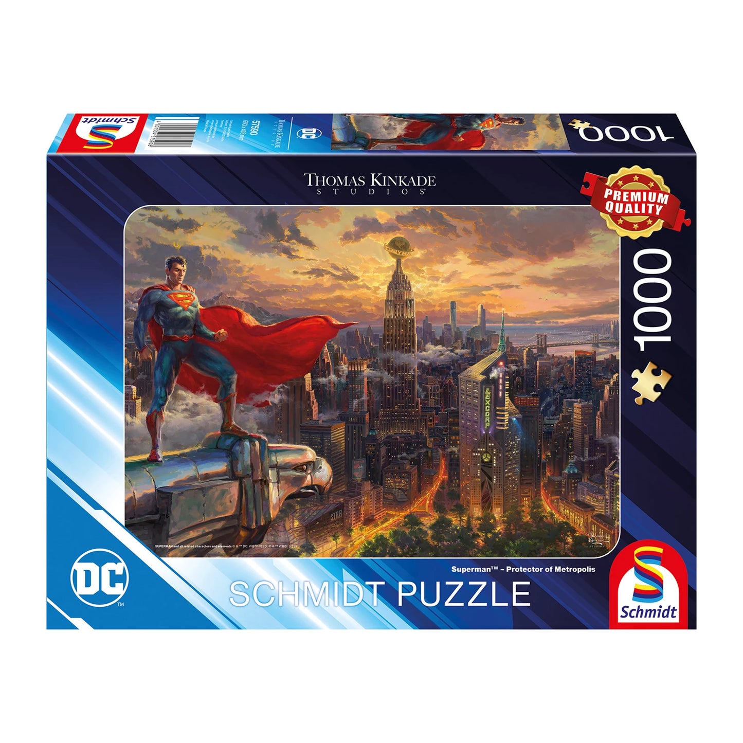 SUPERMAN BESCHÜTZER VON METROPOLIS 1000 TEILE